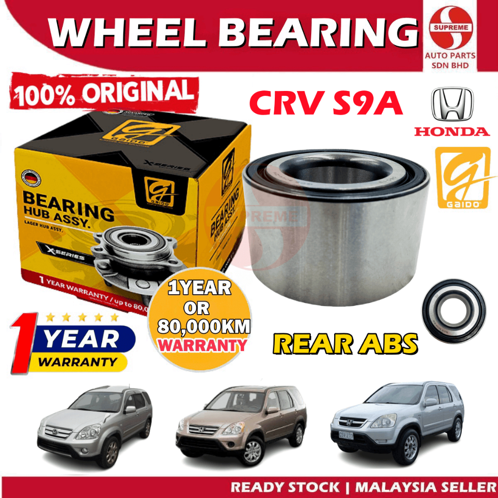 S2U Gaido Rear Wheel Bearing Hub Honda CRV S9A Belakang Bearin Tayar ...
