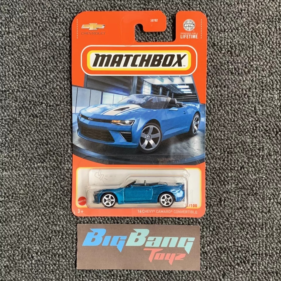 Matchbox 16 Chevy Camaro Convertible #31 Mainline 2024 Case K/L (In ...