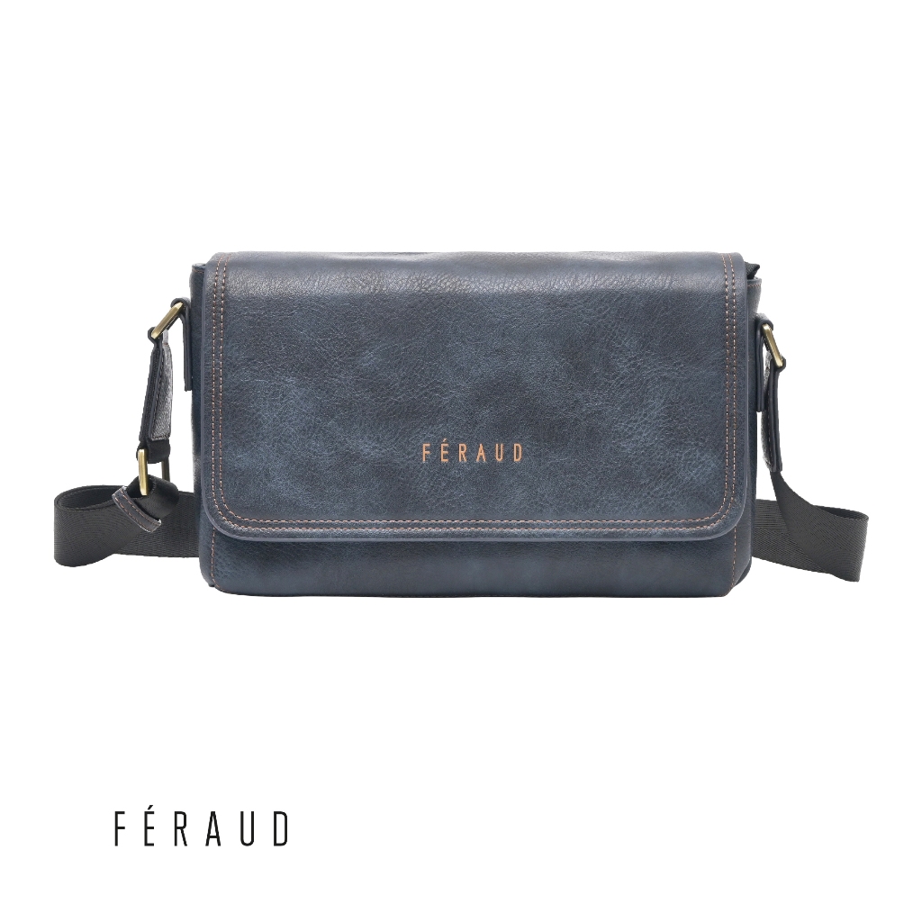 FERAUD MEN PU LEATHER SLING BAG FSB0113PN3MF4 Shopee Malaysia