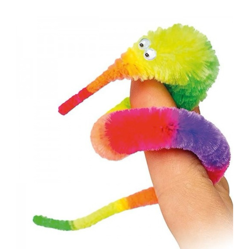 Rainbow Charming Twisty Magic Worm Fidget Toy Autism ADHD Therapy Toys ...