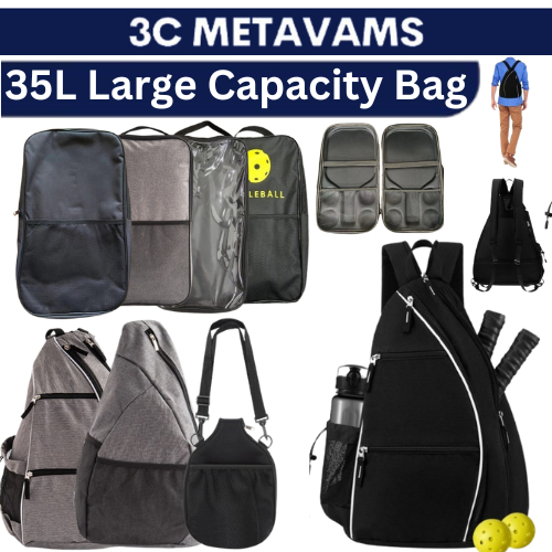 35L Multi Functional Pickleball Racket Bag Tennis Bag for Men Women ...