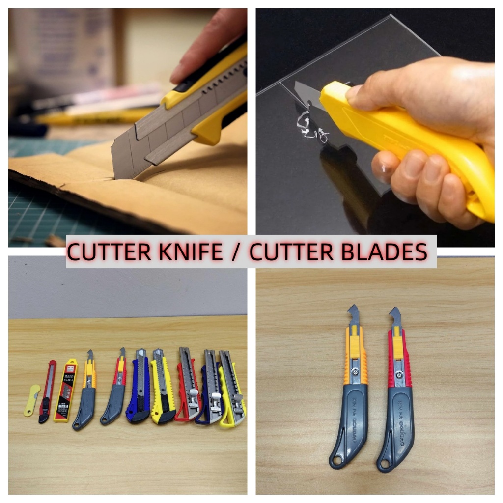 CUTTER KNIFE ACRYLIC CUTTER UNIVERSAL PAPER NUMBER PLATE PLASTIC ...