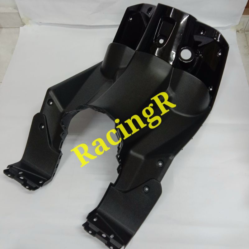 * YAMAHA NOUVO S LEG SHIELD INNER COVER MATT BLACK HLD | Shopee Malaysia