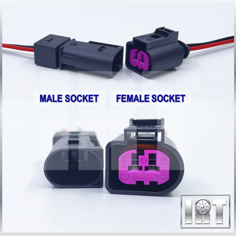 2 Pin Alternator Socket Ford Escape Audi Volkswagen VW Passat Volvo ...