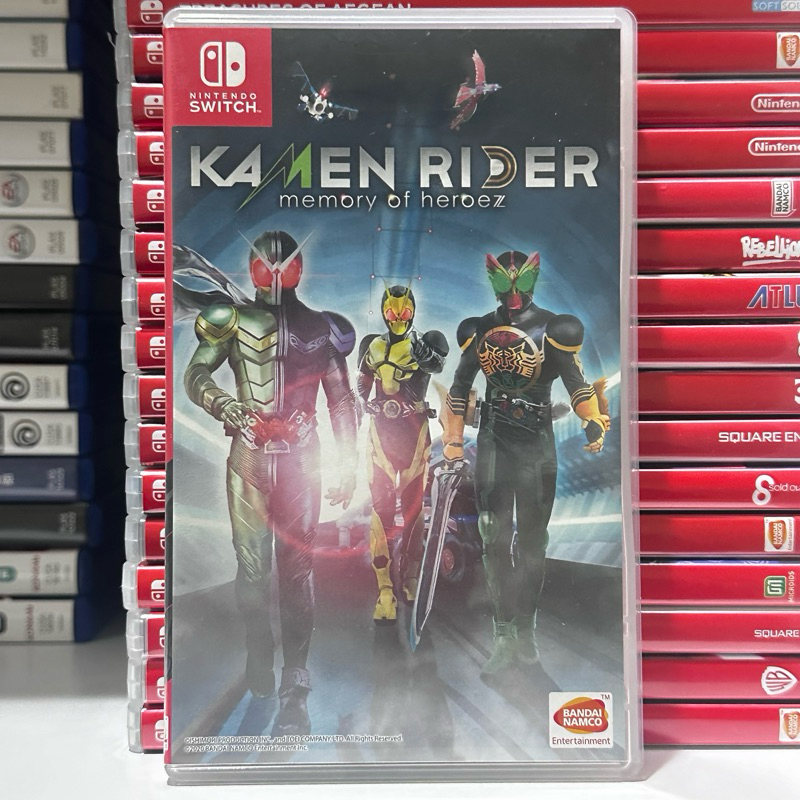 Nintendo Switch Kamen Rider Memory Of Heroez Used Physical Games ...