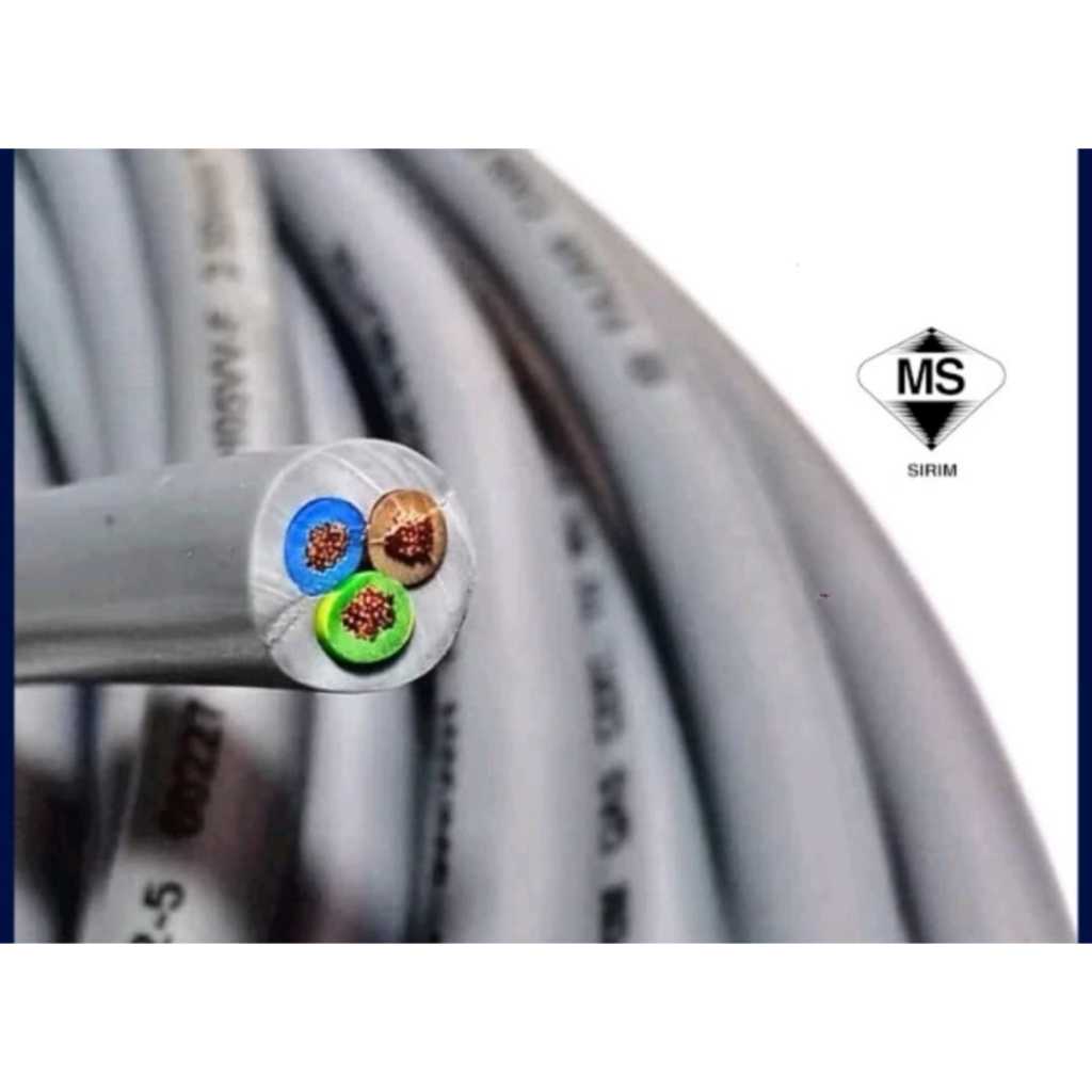 (PERMETER) KSE FLEXIBLE CABLE 110/0.193X3C | Shopee Malaysia