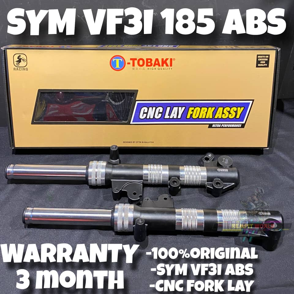FORK LAY TOBAKI SYM VF3I 185 ABS TOBAKI STANDART SIZE ORIGINAL TOBAKI ...