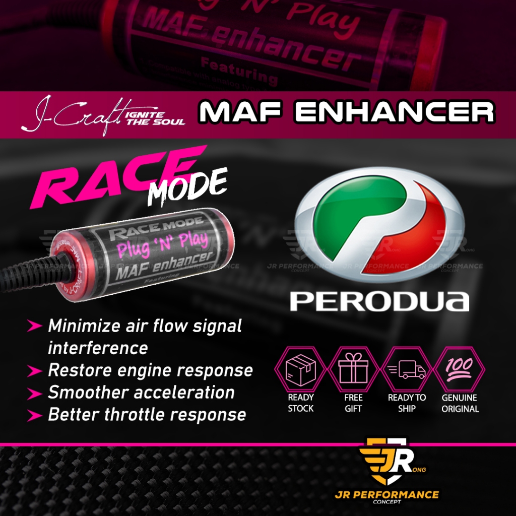J Craft MAF Enhancer Race Mode Myvi Bezza Aruz Alza Baru Air Flow ...