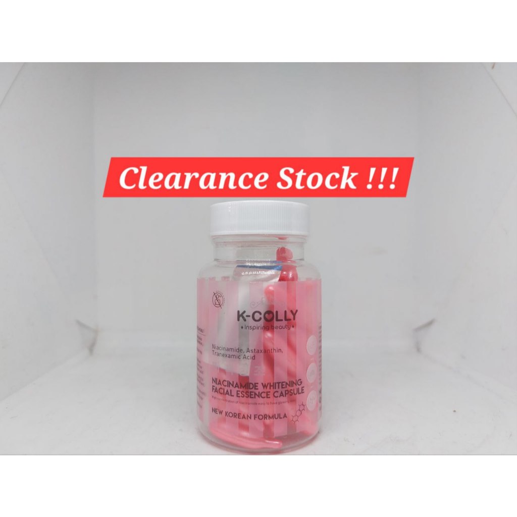 KCOLLY NIACINAMIDE WHITENING FACIAL ESSENCE CAPSULE | Shopee Malaysia