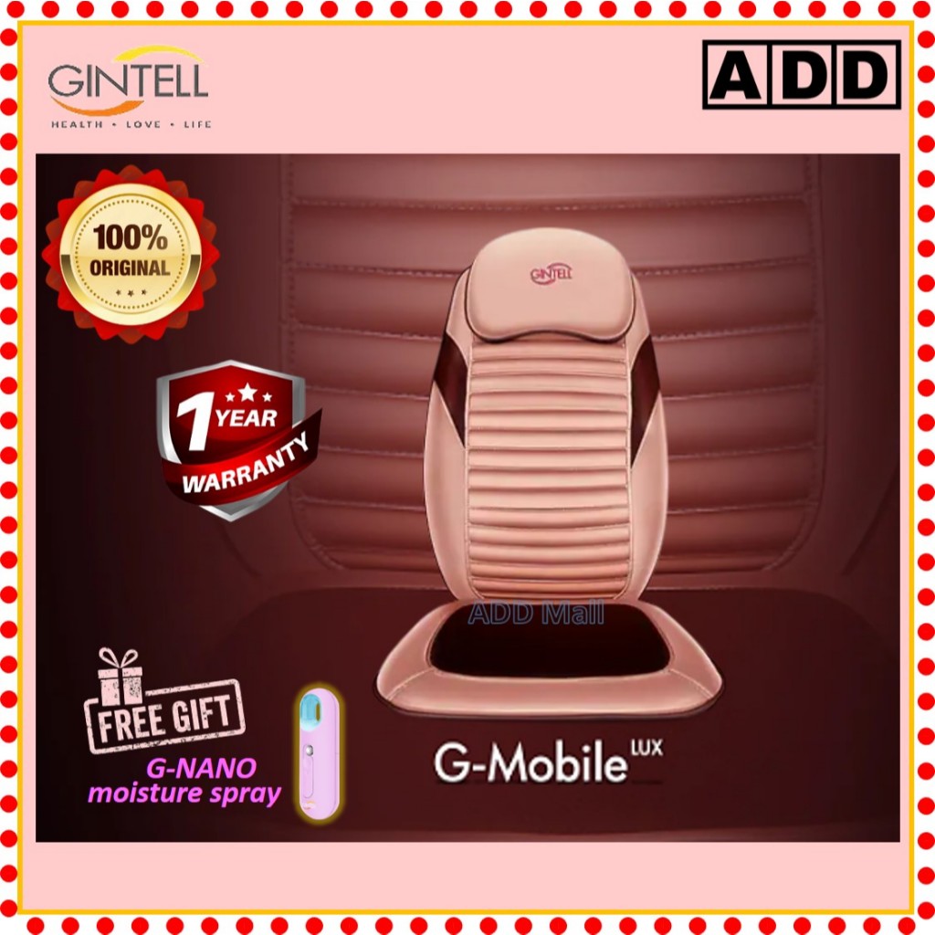 Gintell G Mobile Plus G Flexi Gintell Massage Pillow Mobile Lux