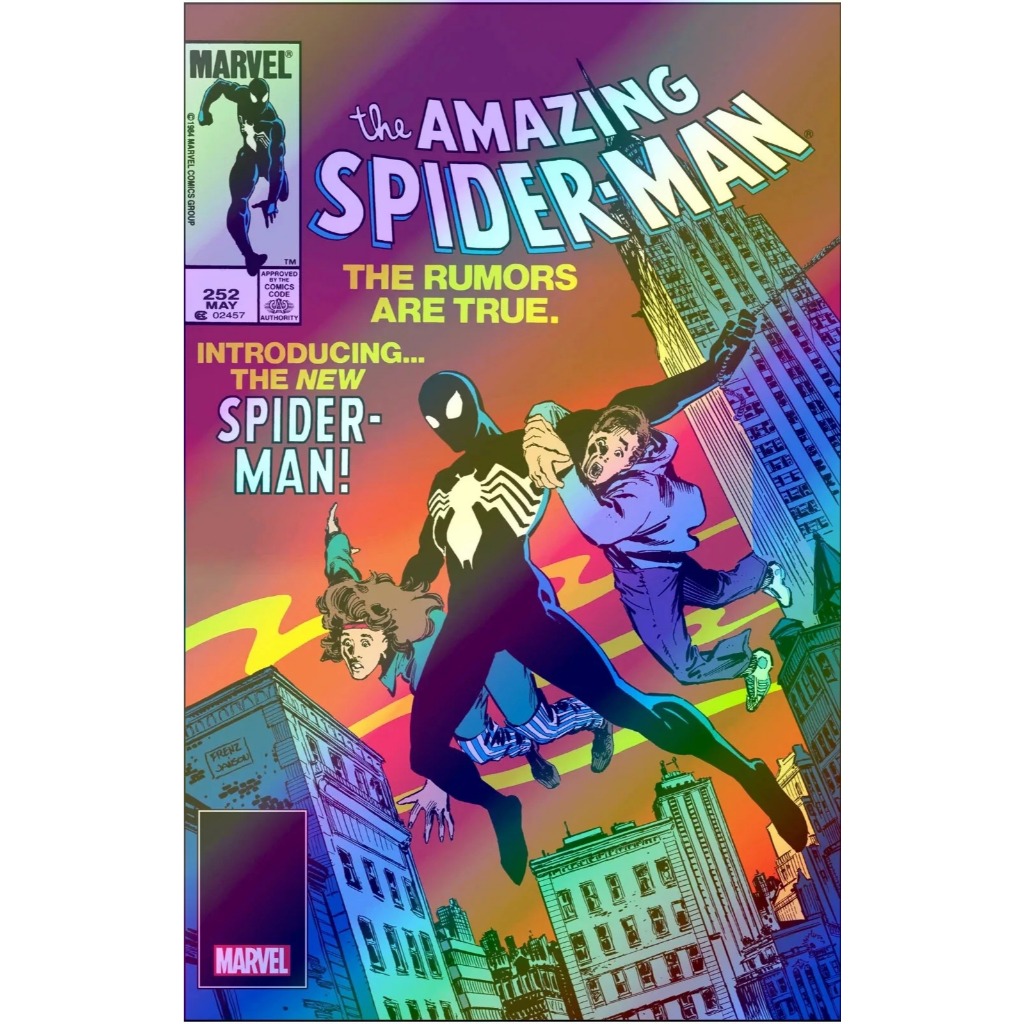 AMAZING SPIDER-MAN #252 FACSIMILE EDITIION FOIL COVER MARVEL COMICS ...