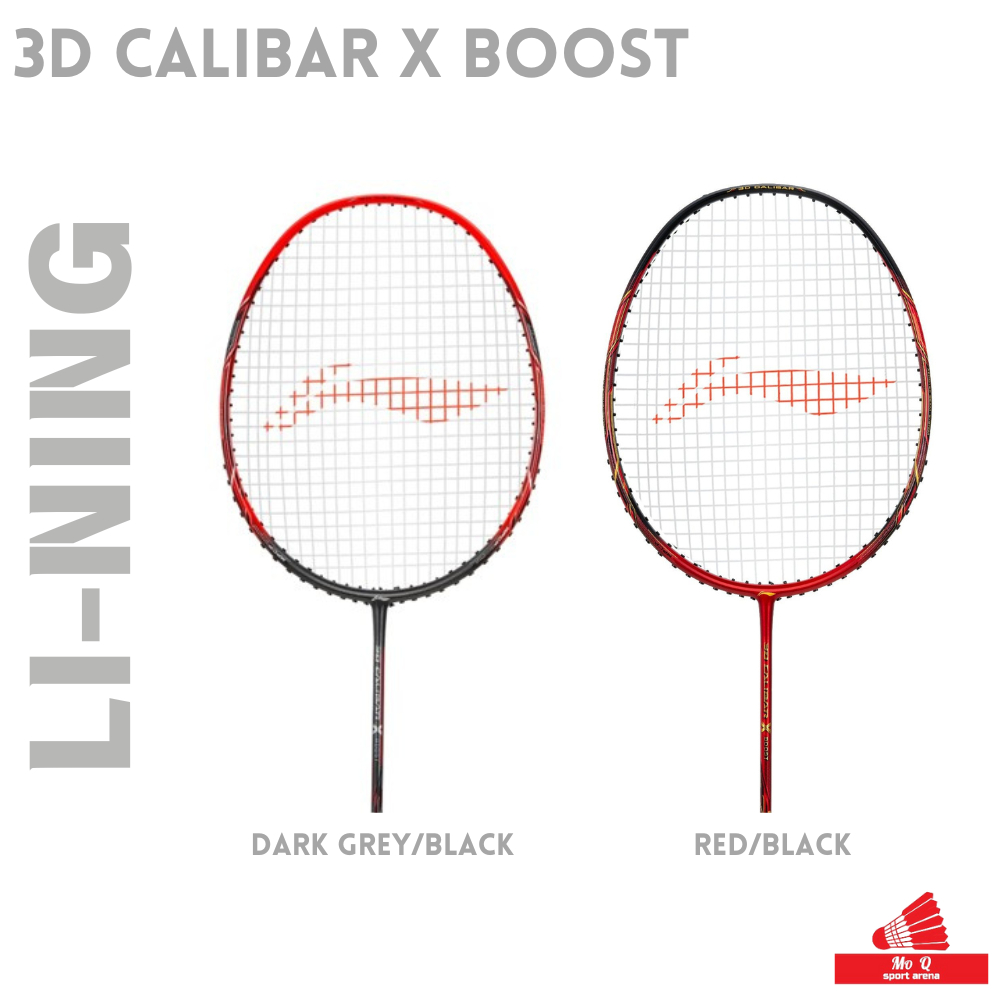 LI-NING 3D CALIBAR X BOOST (Frame Only) FREE 1x FELET STRING & 1x APACS ...