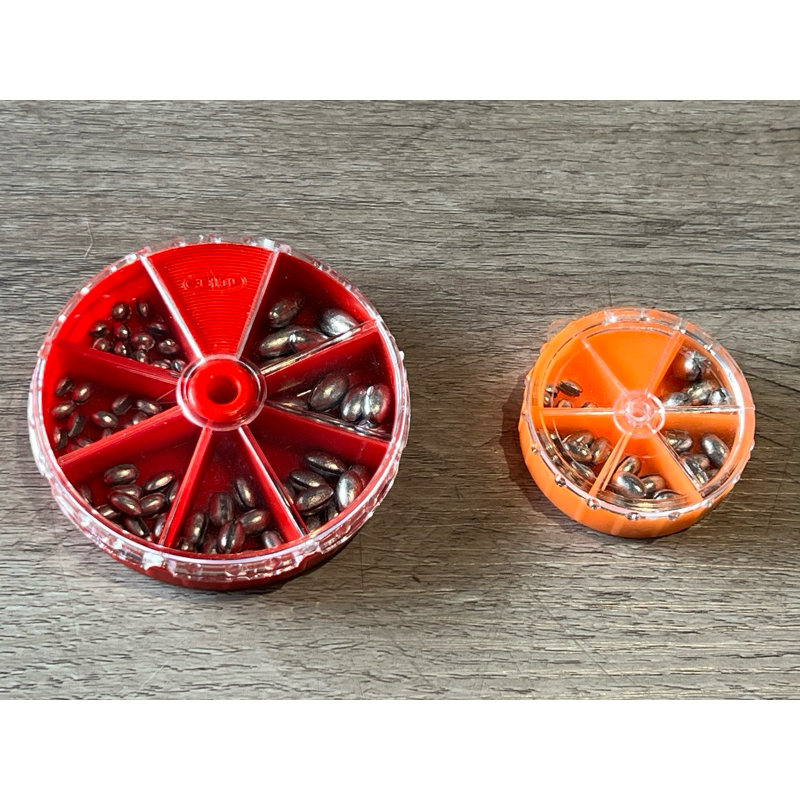 DAIICHISEIKO WARIBISHI Split Shot Gewichte BigBig (2,35 G) 9 Stück