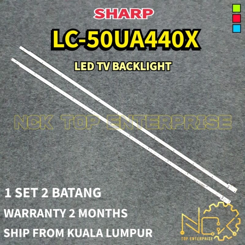 SHARP LC-50UA440X TV LED BACKLIGHT BARU READY STOCK LC50UA440 ...