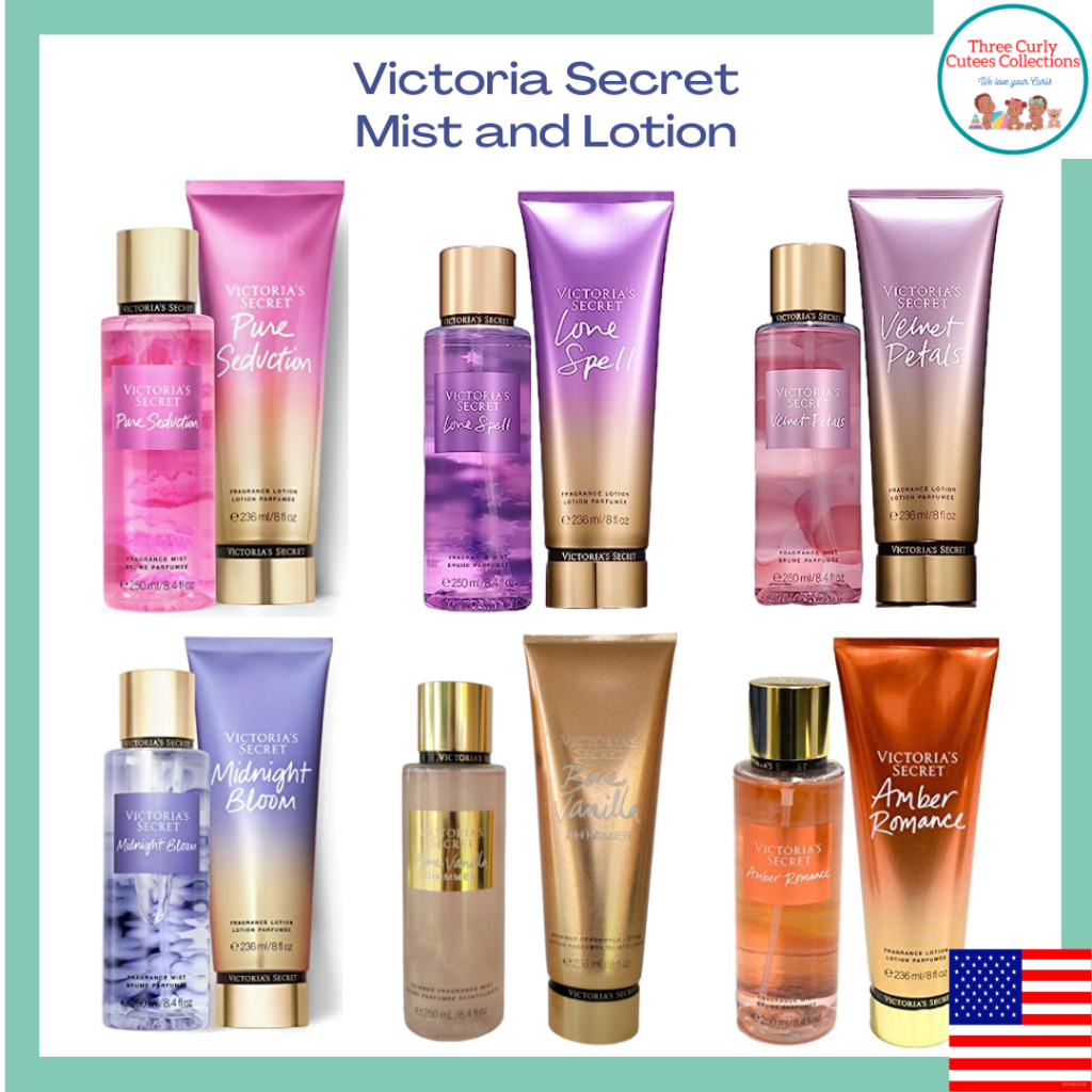 🔥💯Ori Rejected Victoria's Secret 2in1 Lotion & Body Mist 250ml | Shopee ...