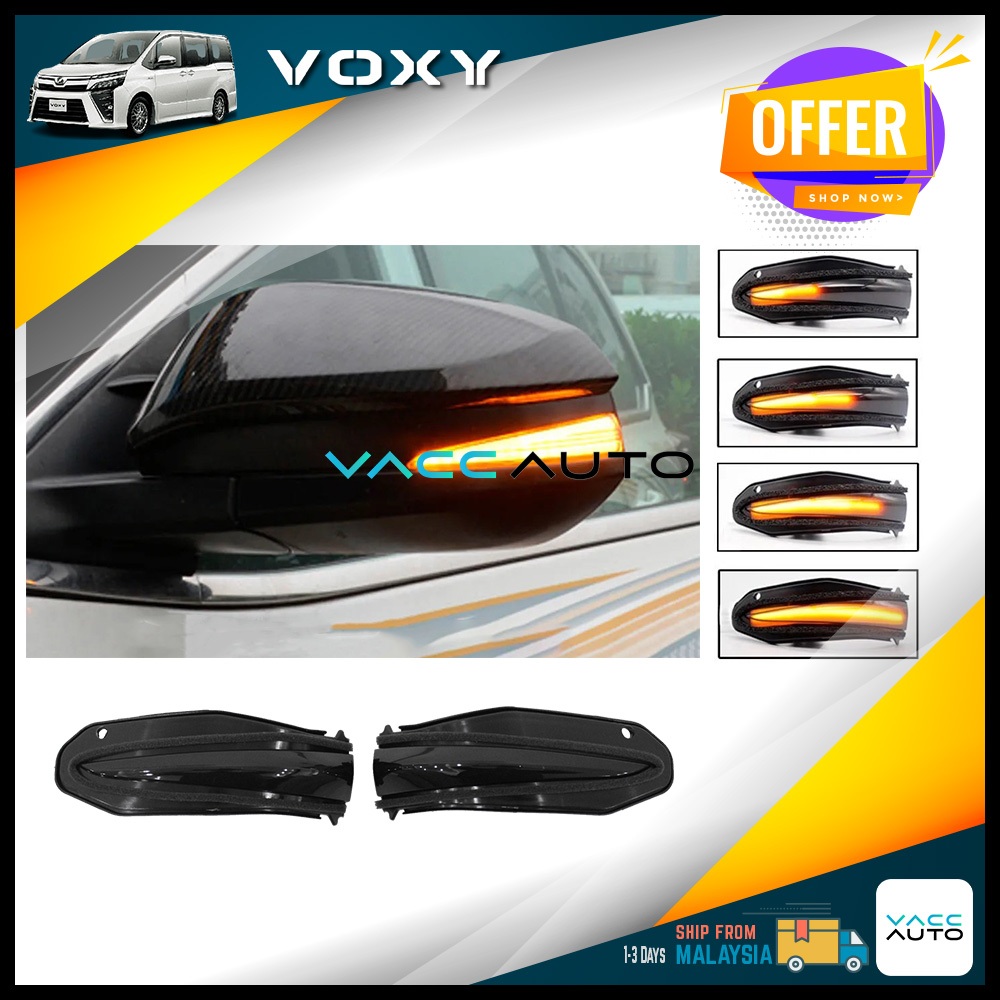 Toyota Voxy Noah 3rd Gen R80 (2014 - 2021) Dynamic LED Turn Signal ...