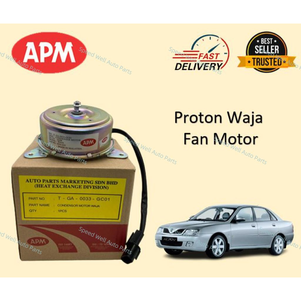 Proton Waja Radiator Fan Motor Apm Oem Shopee Malaysia