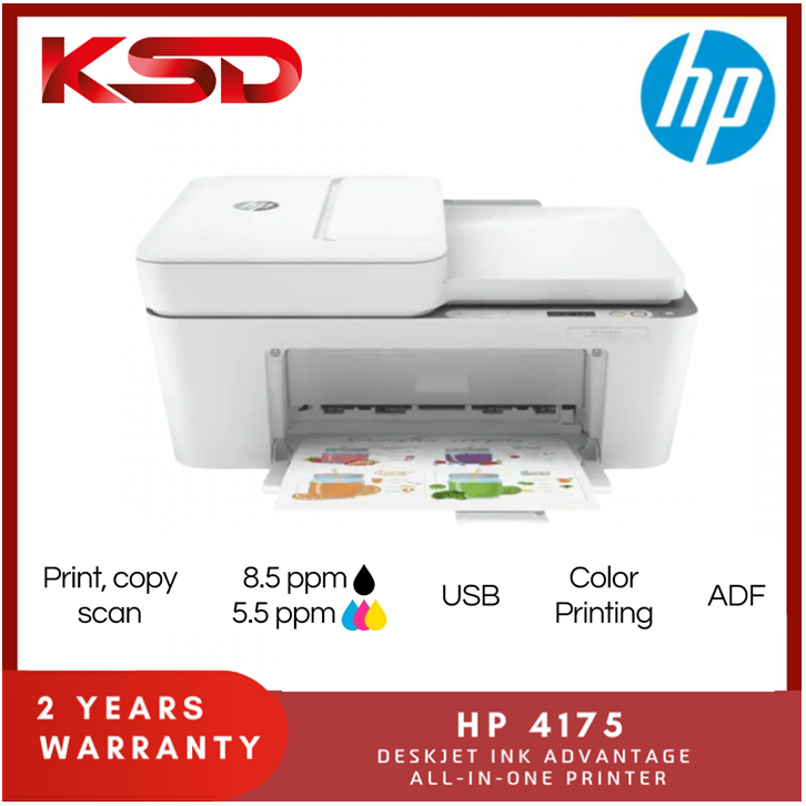 HP DeskJet Ink Advantage 4175/ 4176 All-in-One Printer | Shopee Malaysia