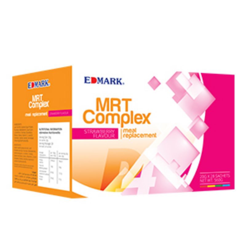 MRT VANILLA & Complex & STRAWBERRY (1 box = 28 sachets ) | Shopee Malaysia