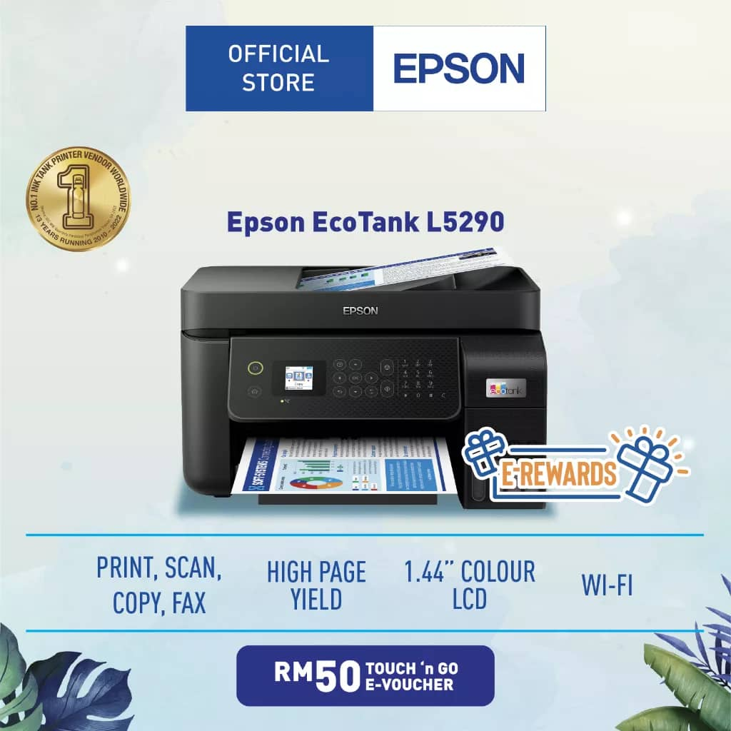 EPSON L6170 / L4260 / L6490 / L4160 / L5290 / L5190 PRINTER (PRINT,SCAN