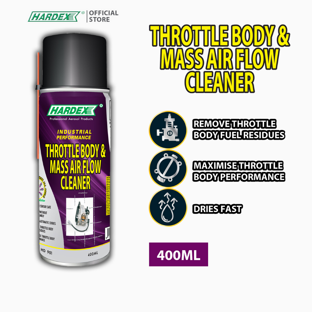HARDEX Industrial Performance Throttle Body and Mass Air Flow Cleaner