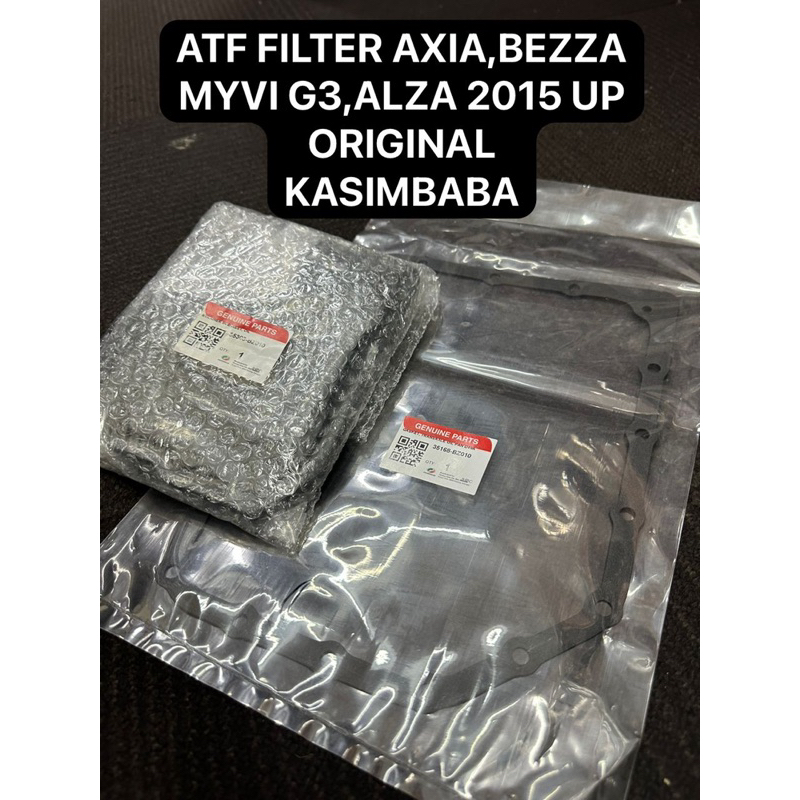 PERODUA AXIA,BEZZA,MYVI G3,ALZA 2015 UP ORIGINAL ATF FILTER | Shopee ...