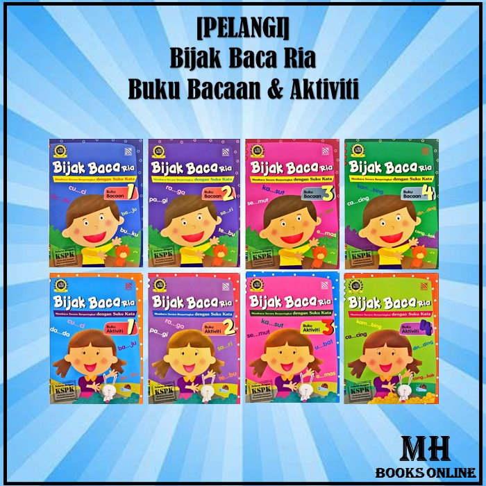 [MH] PELANGI - Bijak Baca Ria Suku Kata - Buku Bacaan & Aktiviti ...