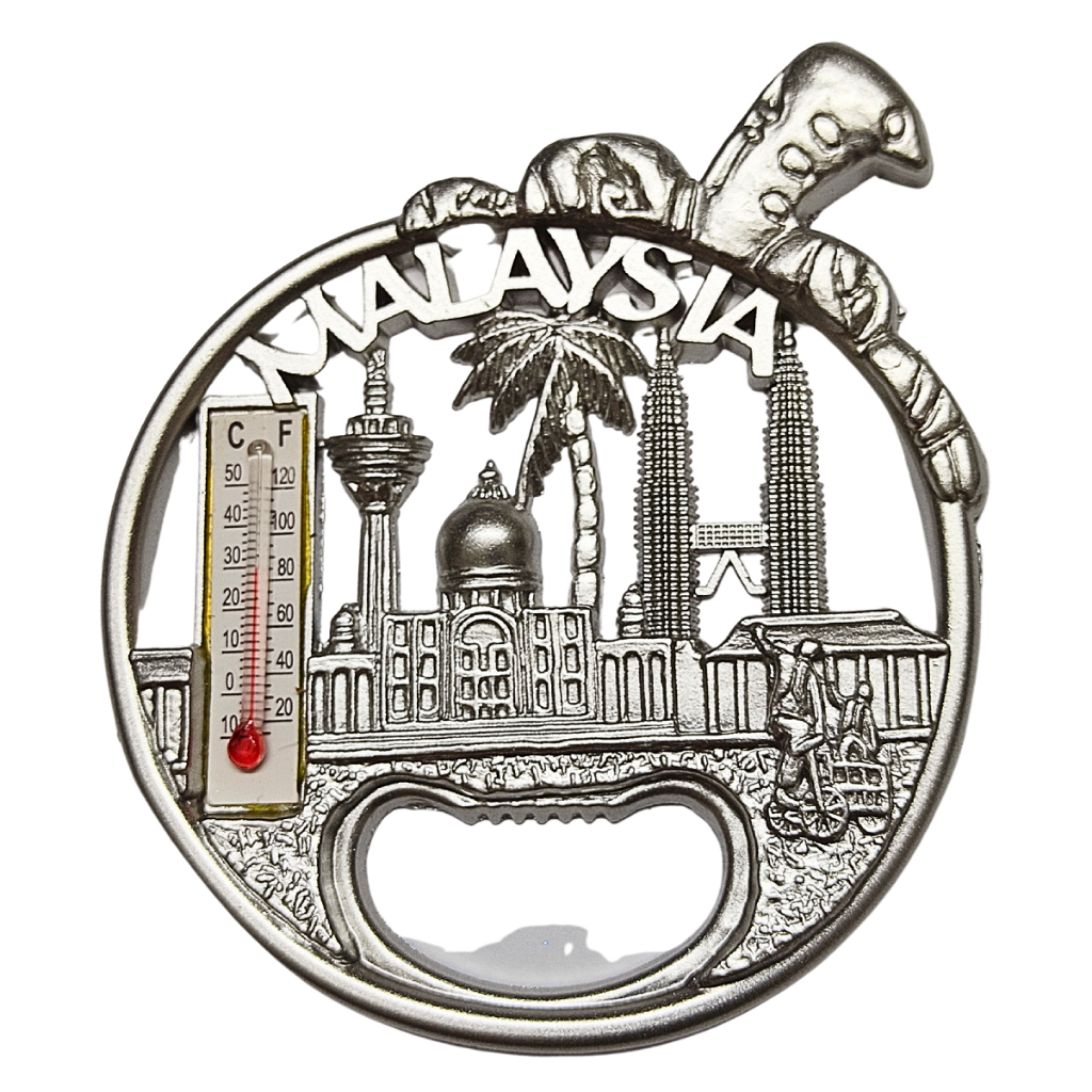 FRIDGE MALAYSIA KLCC METAL SOUVENIR GIFTS OLEH OLEH MALAYSIA