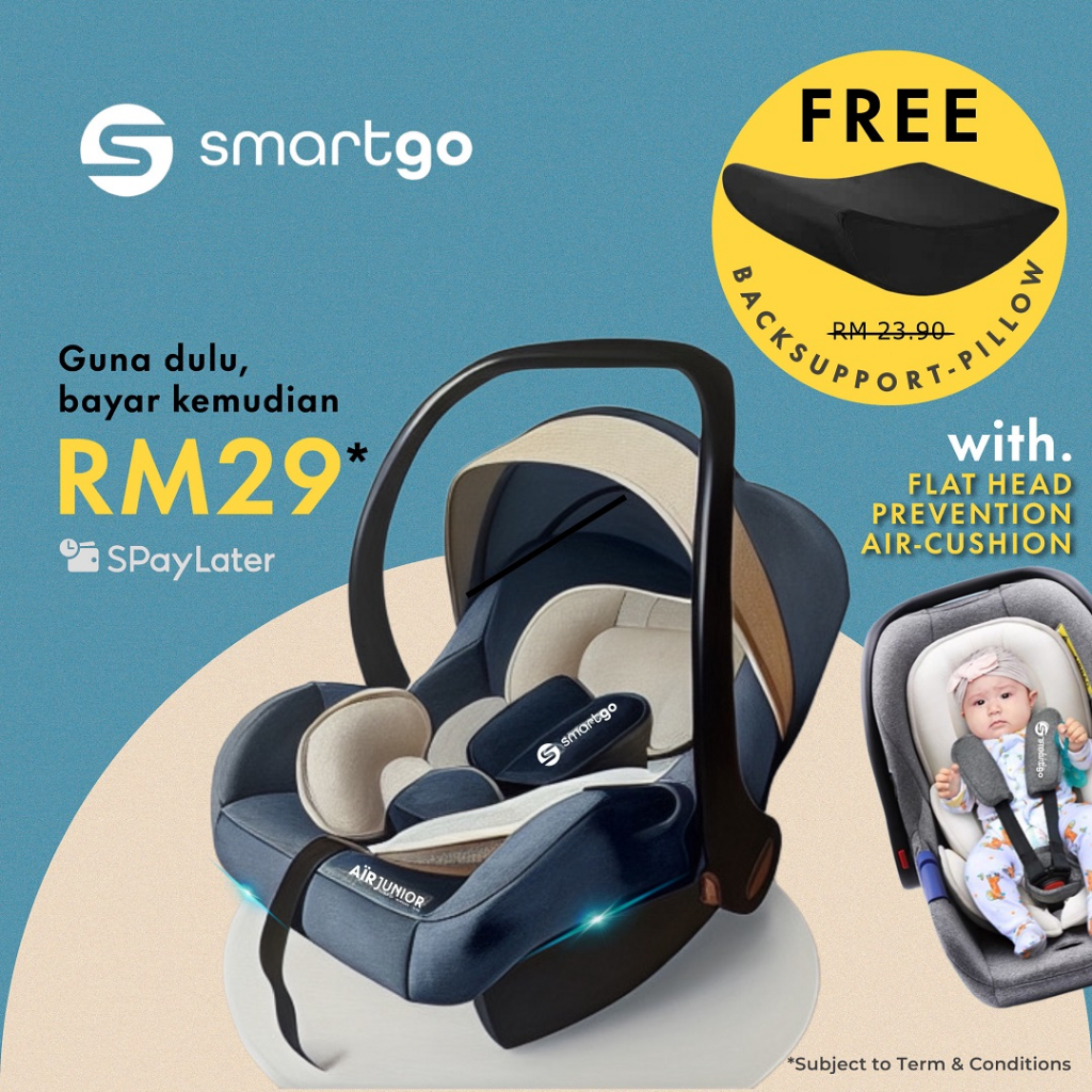 LATEST DESIGN SMARTGO PREMIUM INFANT CARRIER BABY CAR SEAT Shopee Malaysia