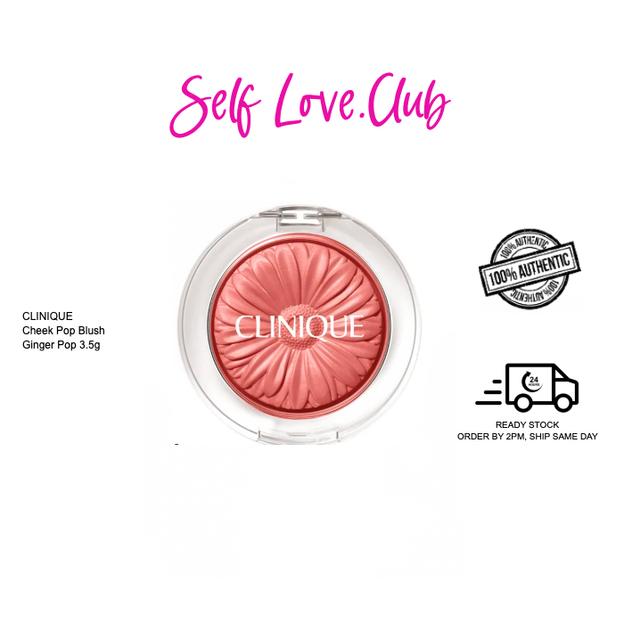 Clinique Cheek Pop Pearl Blush- 03 Coral Pop