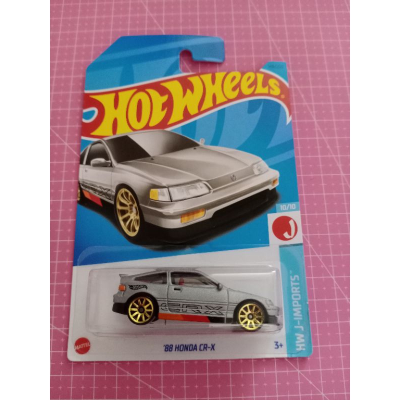 88 Honda Cr X Crx Hot Wheels Mattel Jdm Diecast 