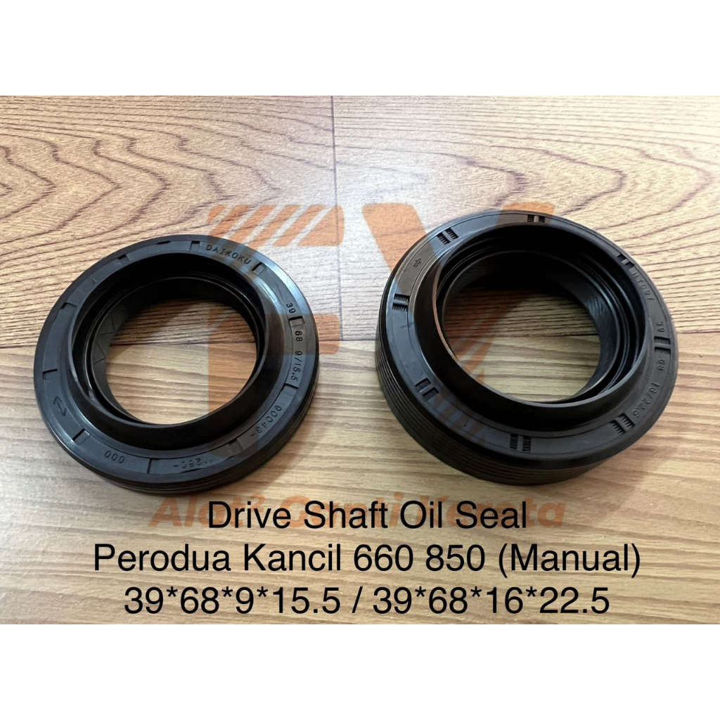 DRIVE SHAFT OIL SEAL SET PERODUA KANCIL 660 850 (MANUAL) ( 39X68X9X15.5