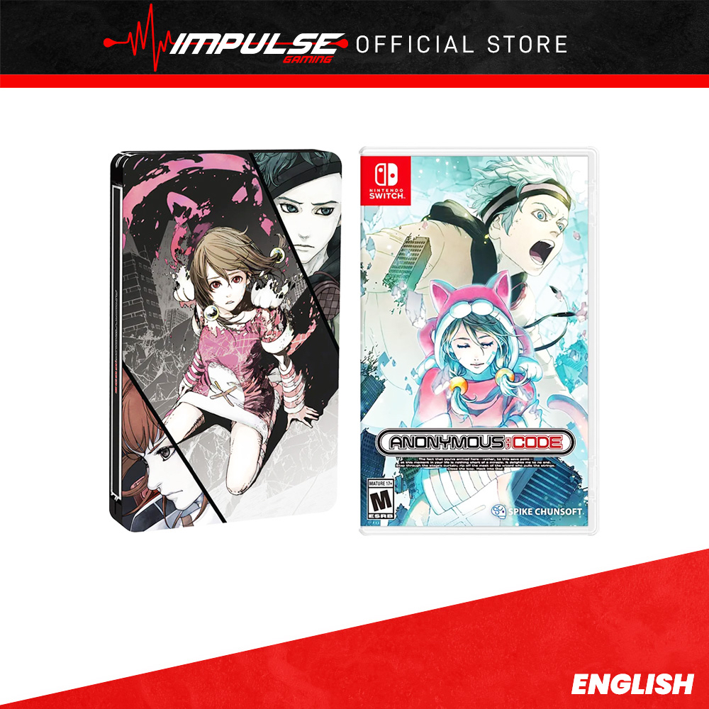NSW Nintendo Switch Anonymous;Code Steelbook Edition Eng Version ...
