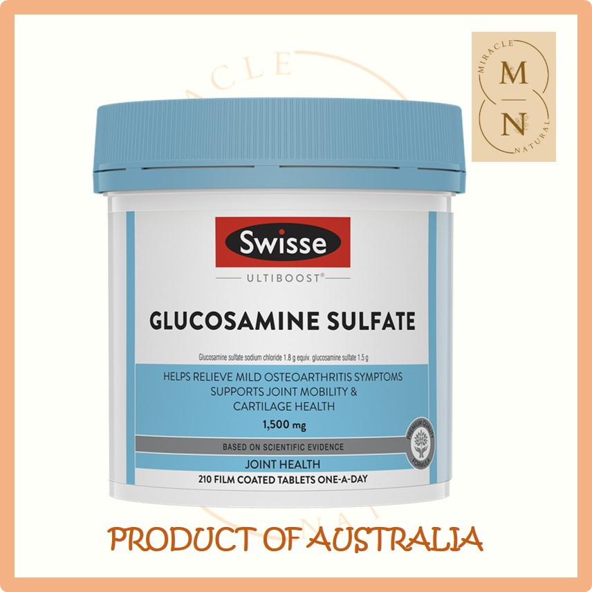 Swisse Glucosamine Sulfate 1,500mg (210 Tablets) Shopee Malaysia