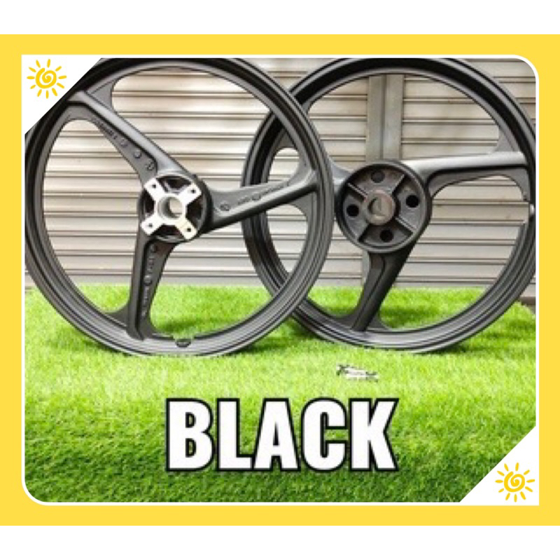 SPORT RIM ENKEI 3 BATANG ORIGINAL FULL CHOP OPEN HUB YAMAHA LC 135 ...