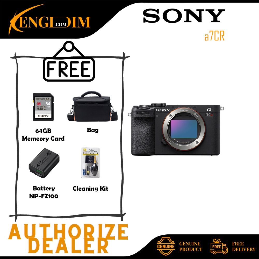 (Ready Stock) Sony A7CR / A7C R Mirrorless Camera (Sony Malaysia