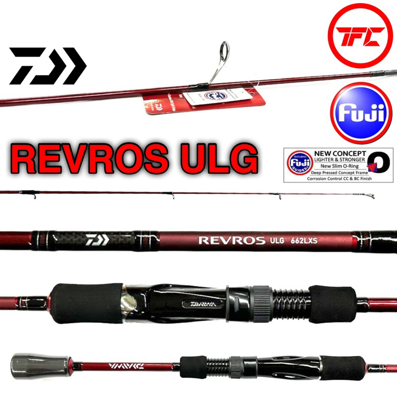 2020 DAIWA Revros ULG 20' Ultralight Spinning Fishing Rod UL Ultra