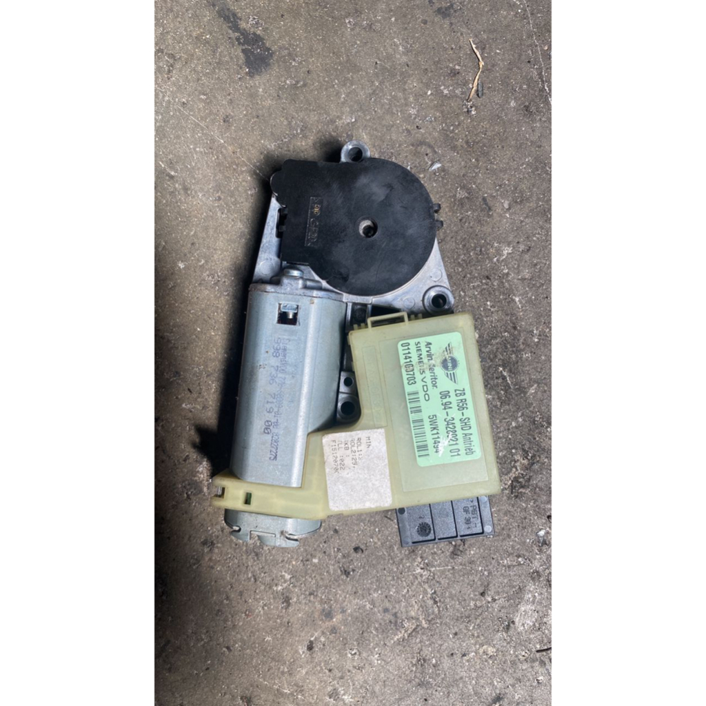 MINI COOPER R55 / R56 SUNROOF MOTOR PANORAMIC ORIGINAL HALFCUT JAPAN