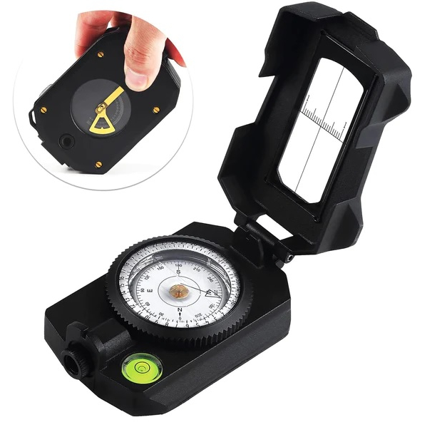 Professional Multifunctional Compass with Slope, Range Thermometer ...