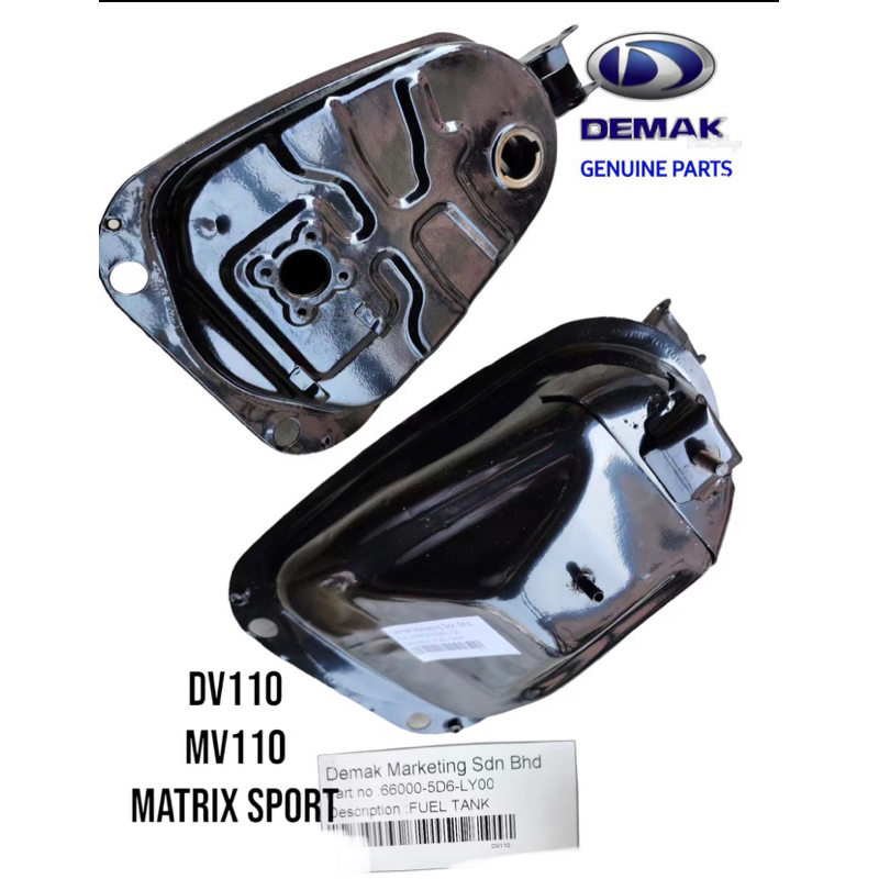 Demak Dv110 Mv110 Matrix Sport Fuel Tank Original | Shopee Malaysia