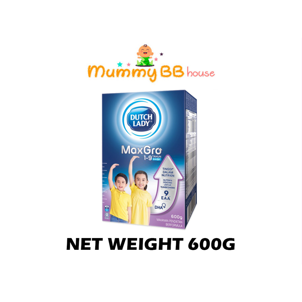Dutch Lady MaxGro (1-9years) 600g | Shopee Malaysia