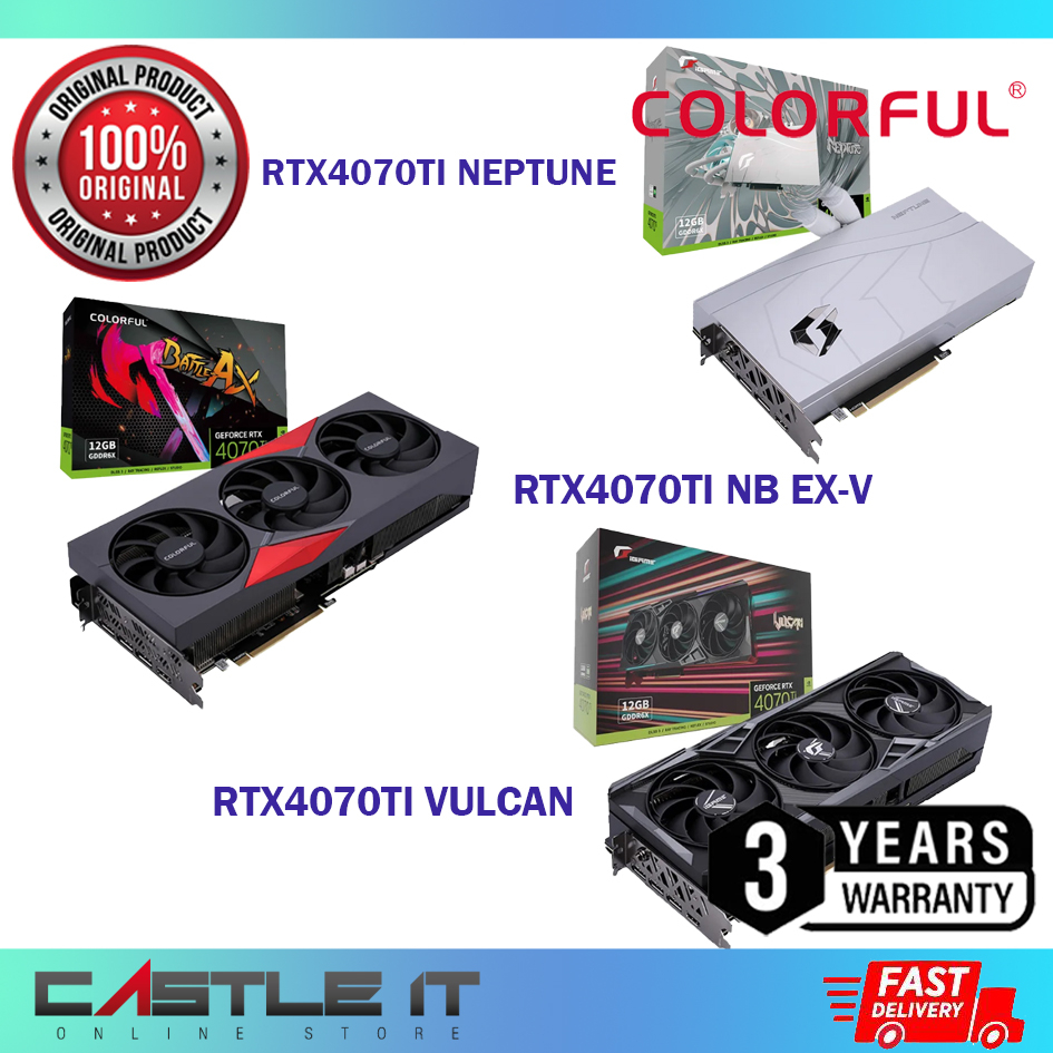 COLORFUL GeForce RTX 4070 NB EX-V Graphics Card GDDR6x 192Bit