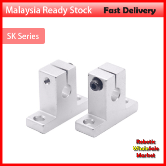 SK A Series Flange Slit LM Linear Bearing Shaft Support Holder