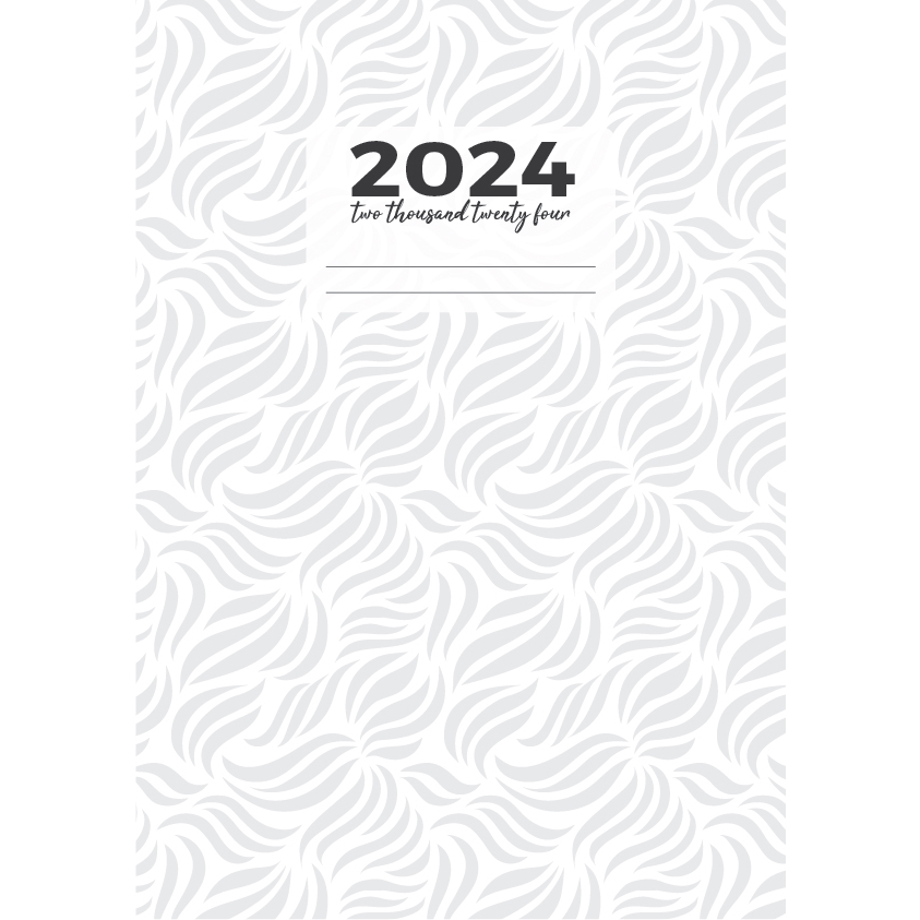 Planner Booklet 2024 A5 SIZE Simple Planner Book Diary/ Diari