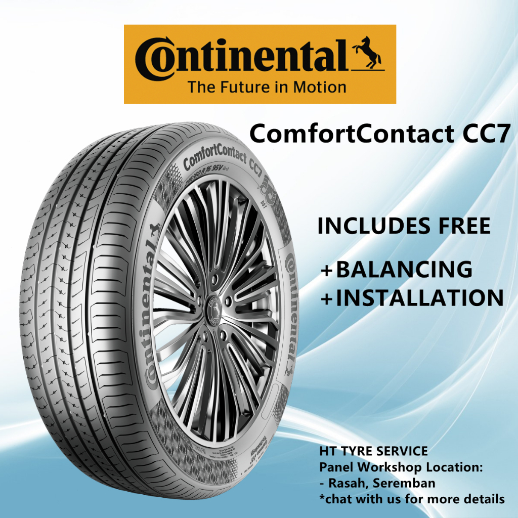 CONTINENTAL ComfortContact CC7 Tayar Tyre Tire 12 13 14 15 16 inch ...
