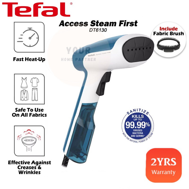 Tefal Fv6520 0.25l Céramique Turquoise, Blanc Fer À Repasser À Vapeur