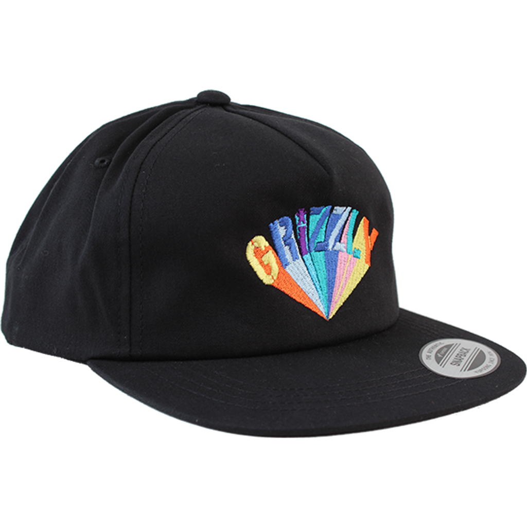[CLEARANCE] Grizzly Color Wheel Black Snapback (2150122) | Shopee Malaysia