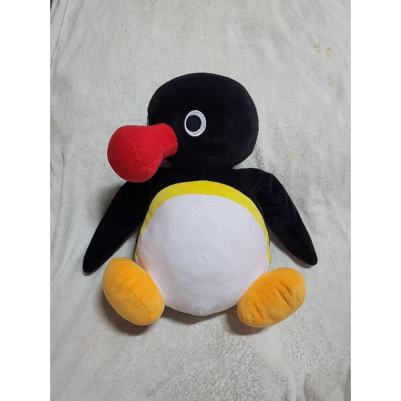 Authentic Rare Large (Big) Mattel Taito Pygos Pingu the Penguin Plush ...