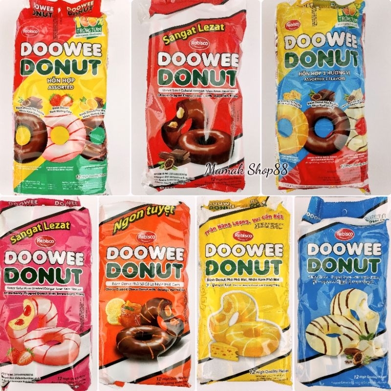 (12pcs) Doowee Donut Cake (HALAL) Shopee Malaysia