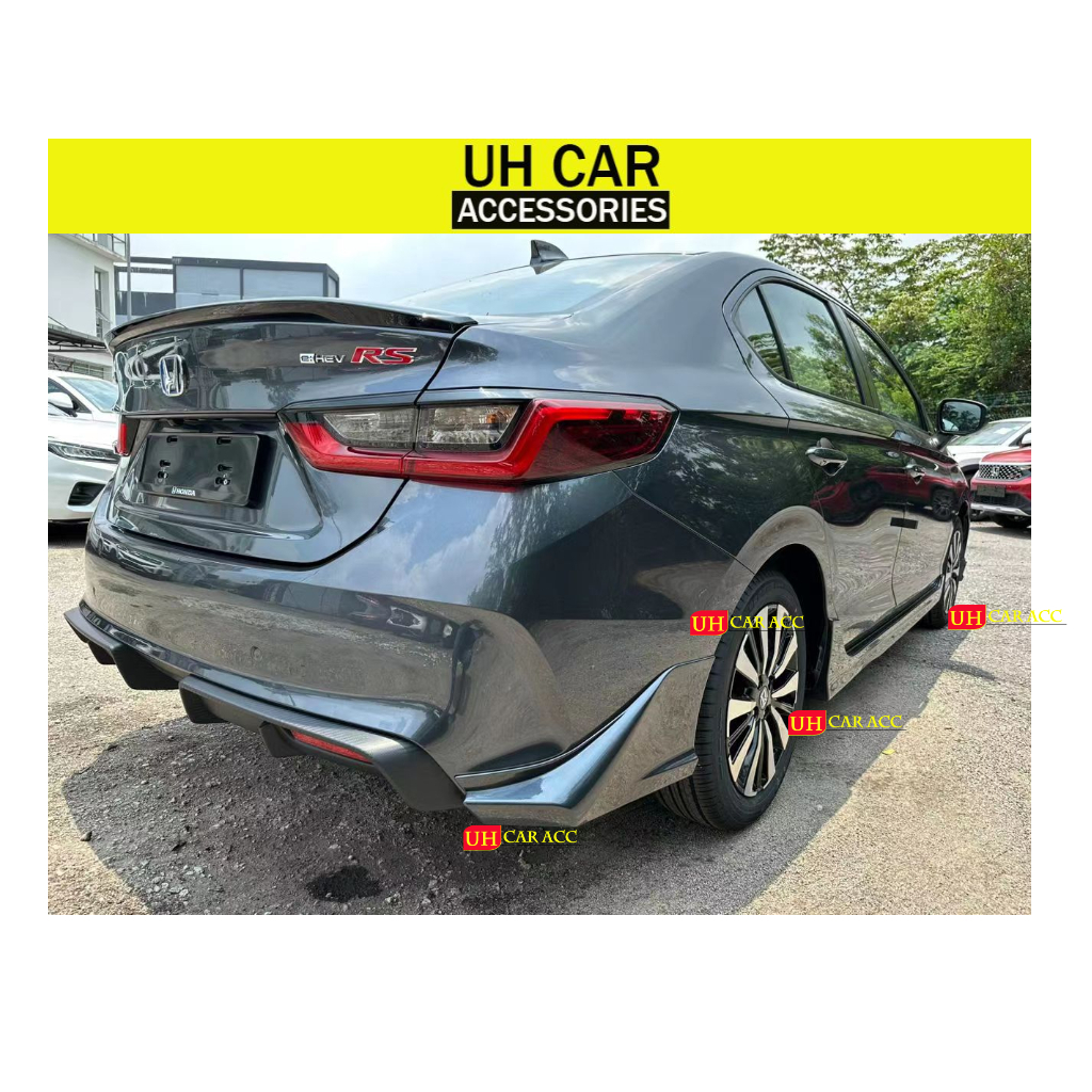 HONDA CITY GN2 FACELIFT 2023 2024 RS SPEC FRONT N REAR SKIRT BODYKIT PP ...